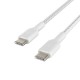 Belkin CAB004BT1MWH cable USB 1 m USB C Blanco